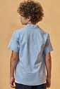 Camisa em verano chambray 96722 Johnny Fox Teen Menino Camisa em verano chambray 96722 Johnny Fox Teen Menino