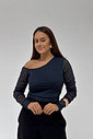 BLUSA ASSIMÉTRICA CLAU BLUSA ASSIMÉTRICA CLAU