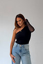 BLUSA OMBRO ÚNICO THAIS MYFT BLUSA OMBRO ÚNICO THAIS MYFT