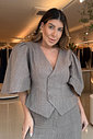 BLUSA CORTE ALFAIATARIA FLORA BO