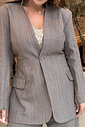 BLAZER ALONGADO FLORA BO BLAZER ALONGADO FLORA BO