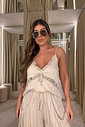 BLUSA DE ALÇA COM RENDA SUZANA BO BLUSA DE ALÇA COM RENDA SUZANA BO