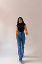 CALÇA JEANS POWER WIDE LEG STACY NIAH CALÇA JEANS POWER WIDE LEG STACY NIAH