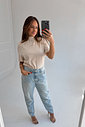 CALÇA JEANS MOM FLAVIA