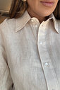 CAMISA MANGA LONGA DE LINHO STACY BO