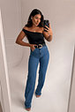 CALÇA JEANS POWER WIDE LEG STACY NIAH CALÇA JEANS POWER WIDE LEG STACY NIAH