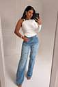CALÇA JEANS RETA ALANA MYFT