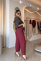 CALÇA CARROT DE CREPE IRIS BO CALÇA CARROT DE CREPE IRIS BO