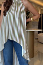 BLUSA ALONGADA SEM MANGAS ROBERTA BLUSA ALONGADA SEM MANGAS ROBERTA