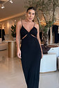 VESTIDO SUPER MIDI DE ALÇA THATI VESTIDO SUPER MIDI DE ALÇA THATI