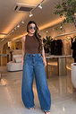 CALÇA JEANS BARREL VIVIAN LANÇA PERFUME