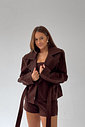 JAQUETA OVERSIZED DE COURO LETÍCIA LPE JAQUETA OVERSIZED DE COURO LETÍCIA LPE