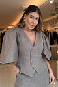 BLUSA CORTE ALFAIATARIA FLORA BO