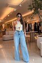 CALÇA JEANS WIDE LEG SANDRA CALÇA JEANS WIDE LEG SANDRA