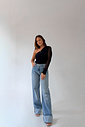 BLUSA OMBRO ÚNICO THAIS MYFT BLUSA OMBRO ÚNICO THAIS MYFT