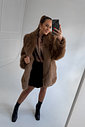 CASACO OVERSIZED DE PELO JADE CASACO OVERSIZED DE PELO JADE