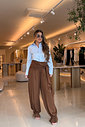 CALÇA PANTALONA COM FAIXA CAMILA BO