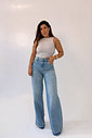 CALÇA JEANS WIDE LEG ANDRESSA MY CALÇA JEANS WIDE LEG ANDRESSA MY