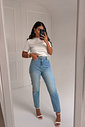 CALÇA JEANS MOM PATRICIA MY FAVORITE CALÇA JEANS MOM PATRICIA MY FAVORITE
