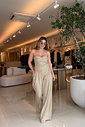 CALÇA FULL LENGTH COM LINHO LAISA CALÇA FULL LENGTH COM LINHO LAISA