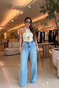 CALÇA JEANS WIDE LEG SANDRA CALÇA JEANS WIDE LEG SANDRA