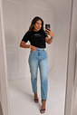 CALÇA JEANS MOM PATRICIA MY FAVORITE CALÇA JEANS MOM PATRICIA MY FAVORITE