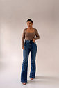 CALÇA JEANS POWER BOOT CUT MARTINA NIAH