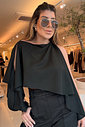 BLUSA ASSIMETRICA FLUIDA AMÉLIA BO BLUSA ASSIMETRICA FLUIDA AMÉLIA BO