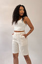 BERMUDA EM LINHO BIANCA MYFT