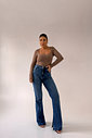CALÇA JEANS POWER BOOT CUT MARTINA NIAH