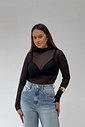 BLUSA TULE DE GOLA SANDRA BLUSA TULE DE GOLA SANDRA