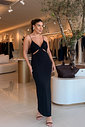 VESTIDO SUPER MIDI DE ALÇA THATI VESTIDO SUPER MIDI DE ALÇA THATI