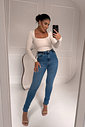CALÇA JEANS SKINNY ULTRA POWER SUZI NIAH CALÇA JEANS SKINNY ULTRA POWER SUZI NIAH