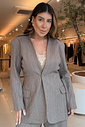 BLAZER ALONGADO FLORA BO BLAZER ALONGADO FLORA BO