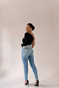 CALÇA JEANS SKINNY ULTRA POWER COM SUPER ELASTANO BRENDA NIAH CALÇA JEANS SKINNY ULTRA POWER COM SUPER ELASTANO BRENDA NIAH