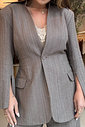 BLAZER ALONGADO FLORA BO BLAZER ALONGADO FLORA BO