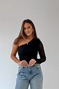 BLUSA OMBRO ÚNICO THAIS MYFT BLUSA OMBRO ÚNICO THAIS MYFT