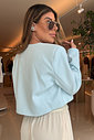 BLAZER CROPPED DE CREPE PATOU GABI BO BLAZER CROPPED DE CREPE PATOU GABI BO