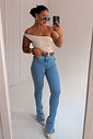 CALÇA JEANS POWER COM ELASTANO NAI NIAH