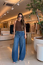 CALÇA JEANS BARREL VIVIAN LANÇA PERFUME