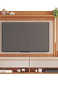 Painel para TV 50 Polegadas Freijó/Off White Arthus1.6 Caemmun