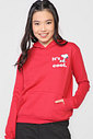 Moletom Fechado Snoopy by Fiveblu Bolso Vermelho