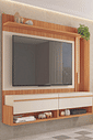 Painel para TV 50 Polegadas Freijó/Off White Arthus1.6 Caemmun