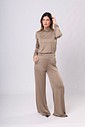 BLUSA GOLA CASA VELATO - DUSTY OLIVE