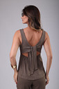 BLUSA FIORI VERDE FÓSSIL