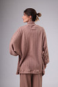 CARDIGAN TRAMA NUDE