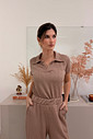 BLUSA POLO TRAMA NUDE BLUSA POLO TRAMA NUDE
