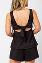 BLUSA FIORI PRETO