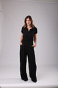 CONJUNTO POLO TRAMA PRETO