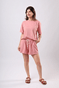 CONJUNTO EASY BREEZY ROSA ATALCADO
